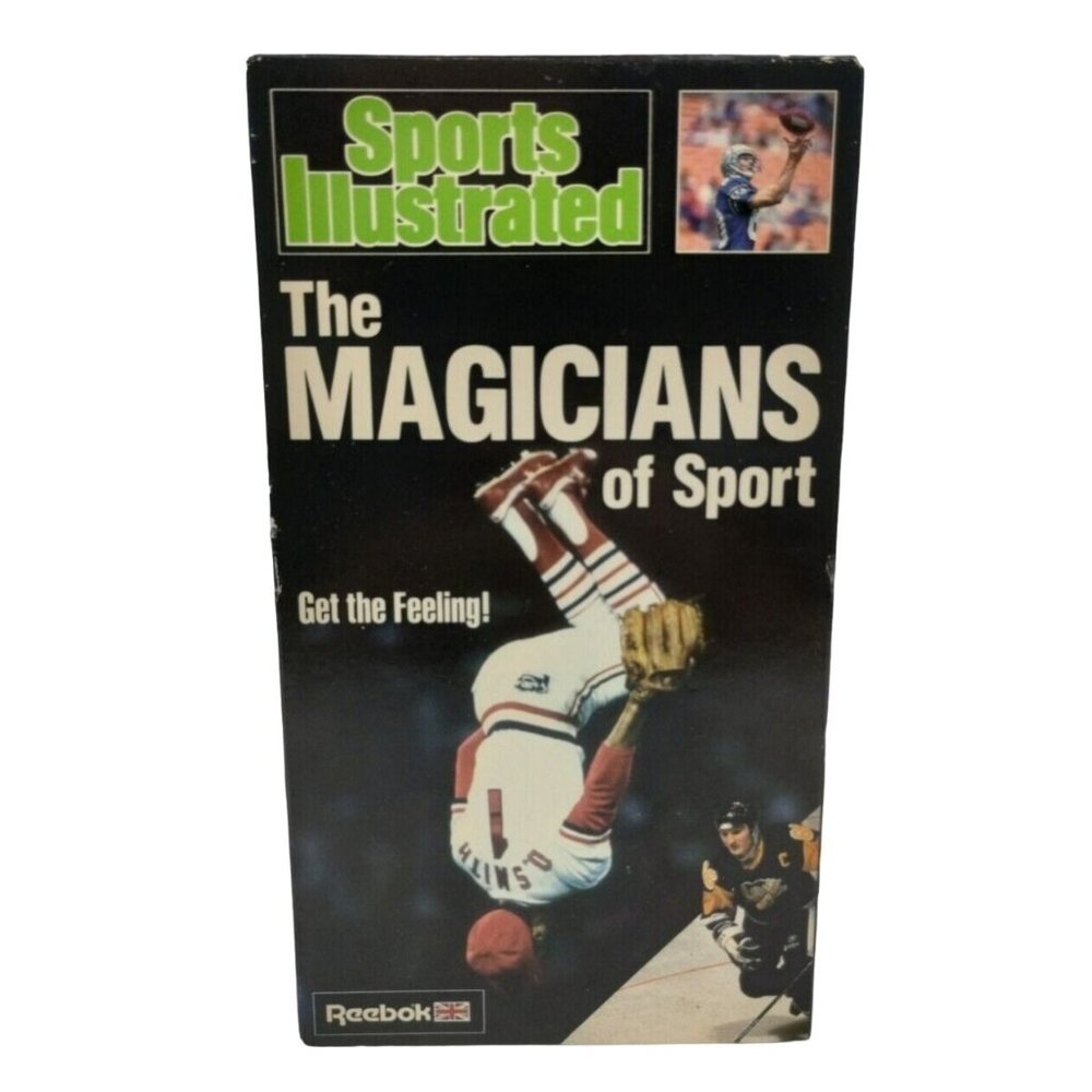 Sports Illustrated Get the Feeling Vol 4  Magicians VHS 1989 Time Inc HBO Video